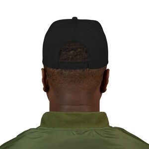 Embroidered Pan African Heart Snapback Cap, Red Black Green Juneteenth Pride, Celebrate image 7