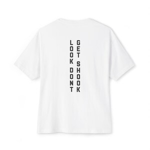 Bold Vertical Back Design Boxy Tee for Confident Street Style image 1