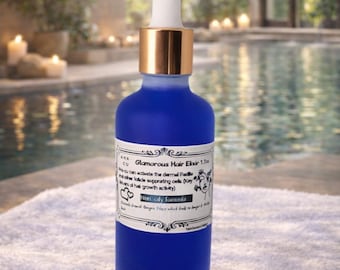 Herbal Hair Growth Elixir | RAW AHK Copper, Alopecia & Thinning Hair  (1.7oz) | Non-oily Formulation - Etsy