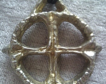 Enchanted Norse Sun-Cross Amulet