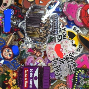6 Piece Mystery bundle flatback acrylics