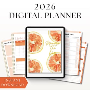 2026 Minimalist Digital Planner (PDF Annotation Compatible)