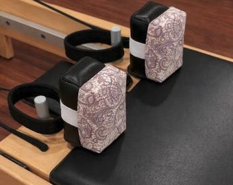 Pilates Shoulder Block Cushions | Reformer Comfort Pad - Neutral Boho