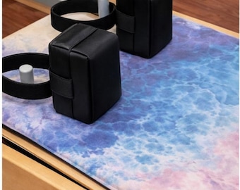 Pilates Shoulder Block Cushions | Reformer Comfort Pad - Black