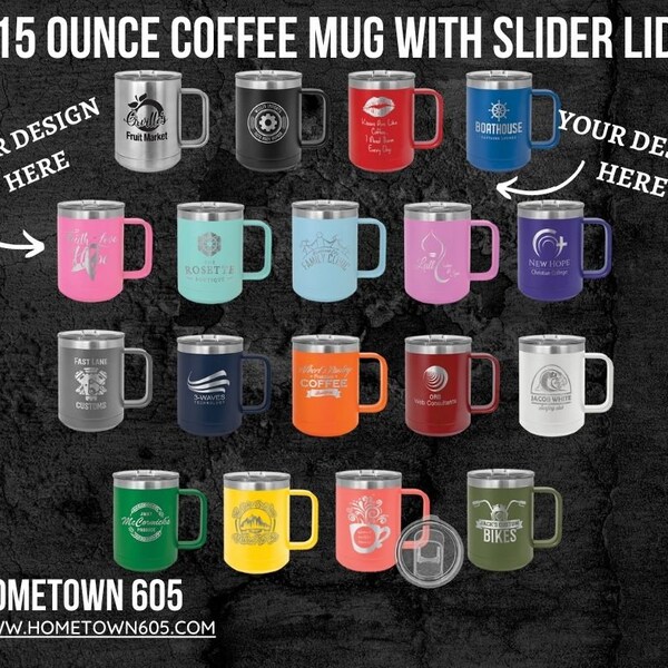 Engraved Coffee Mug Etsy