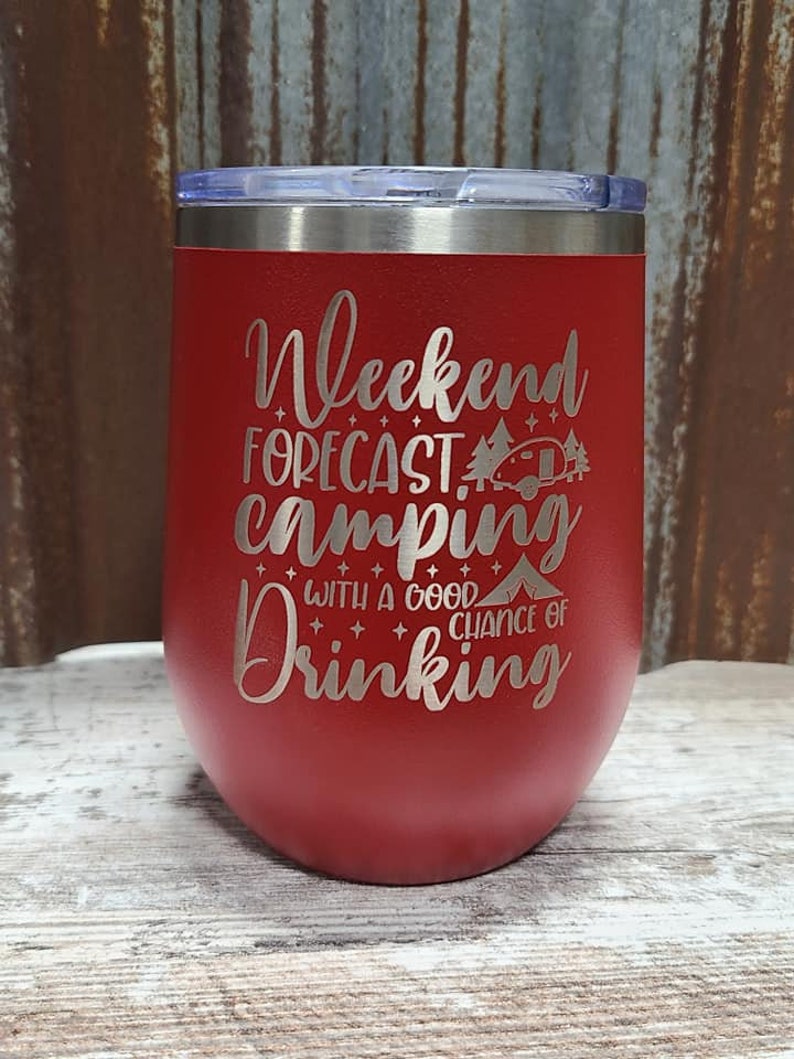 12 oz Custom Engraved Wine Cups, Insulated Customized Wine Tumblers, Bachelorette Gift, Wedding Gift, Personalized gift, Wine Tumbler, gift image 8