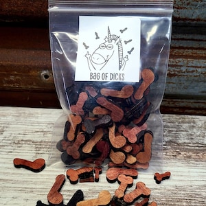 Bag of Dicks Gag Gift for family friends, Wedding party, bachelor and bachelorette party valentines day gift, adult gift, confetti