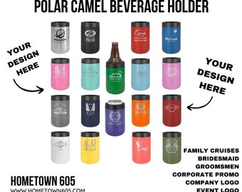 Beverage Holders, Custom Engraved Can Holder, Personalized Gifts, Bottle Holder custom logo, Engraved Beverage Holder, Custom Logo Gifts