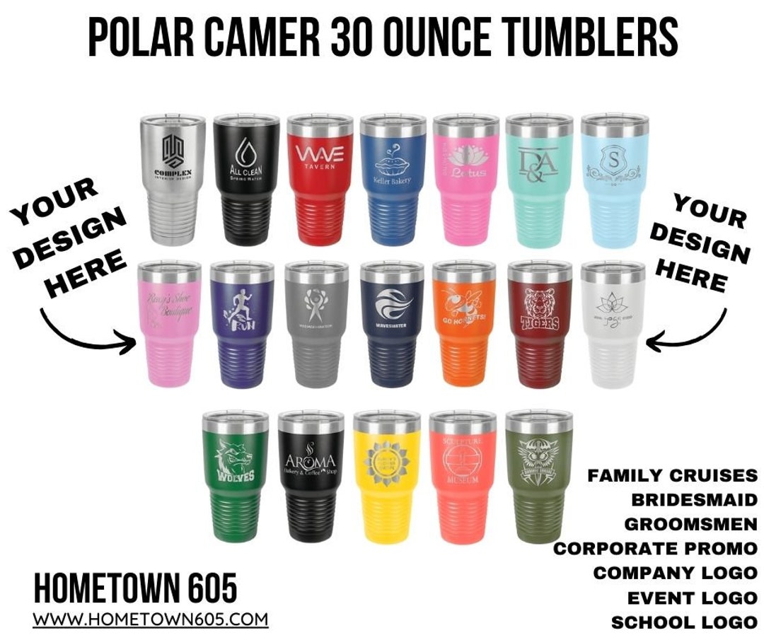 Laser Engraved Travel Mug, Fundraiser, Personalized Gift, Custom