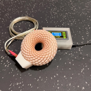 Auraflow Mikró (108 mm) + Gerador PWM | Bobina Rodin | PEMF | Onda Escalar | Alívio da Dor