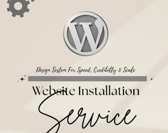 Website Installation Service for Templates Bought from Pipekit