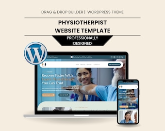 Plantilla web para fisioterapeutas: tema Divi de WordPress para clínicas de fisioterapia y rehabilitación.