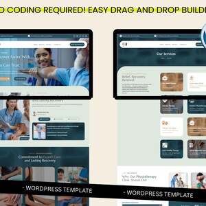 Physiotherapist Website Template – WordPress Divi Theme for Physiotherapy & Rehabilitation Clinics image 6