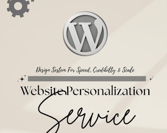 Servicio de personalización de sitios web de WordPress para plantillas de Pipekit