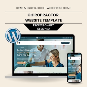 Chiropractor Website Template – WordPress Divi Theme for Chiropractors, Clinics & Wellness Centers