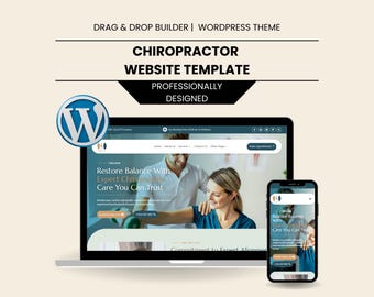 Chiropractor Website Template – WordPress Divi Theme for Chiropractors, Clinics & Wellness Centers