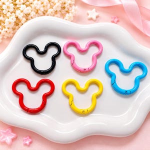 Mickey Mouse Shape Carabiners | Pixie Dust Gift Rings