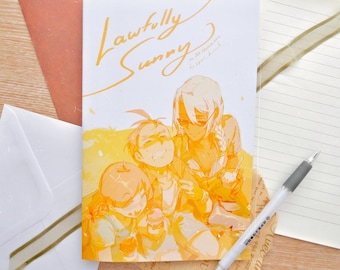 Ace Attorney Doodle Zine [contains spoilers from AA1-5!!]