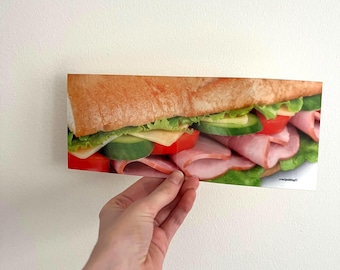 Bumper sticker: Sandwich | Food Car Decal