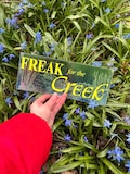 Funny Nature Lover Bumper Sticker: Freak for the Creek | Waterproof Outdoorsy Decal (10in x 4in)