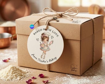 Personalized Stickers, Business Bakery Stickers, Bakery Business Stickers, Custom Baked Goods Label, Labels for Homemade Baked Goodsq