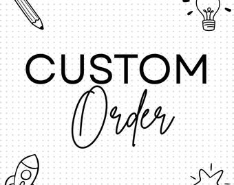 Custom Order | Personalized Digital Design | Custom Printable | Custom Invitation | Custom Card | Editable Template | Unique Design