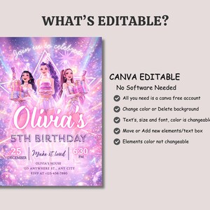 kpop digital invite, demon hunters canva, demon hunters invite, huntrix birthday, huntrix invitation, huntrix invite canva, kpop birthday invite, kpop demon birthday, kpop demon party, kpop hunters invite, kpop invitation, kpop invite canva, kpop template canva