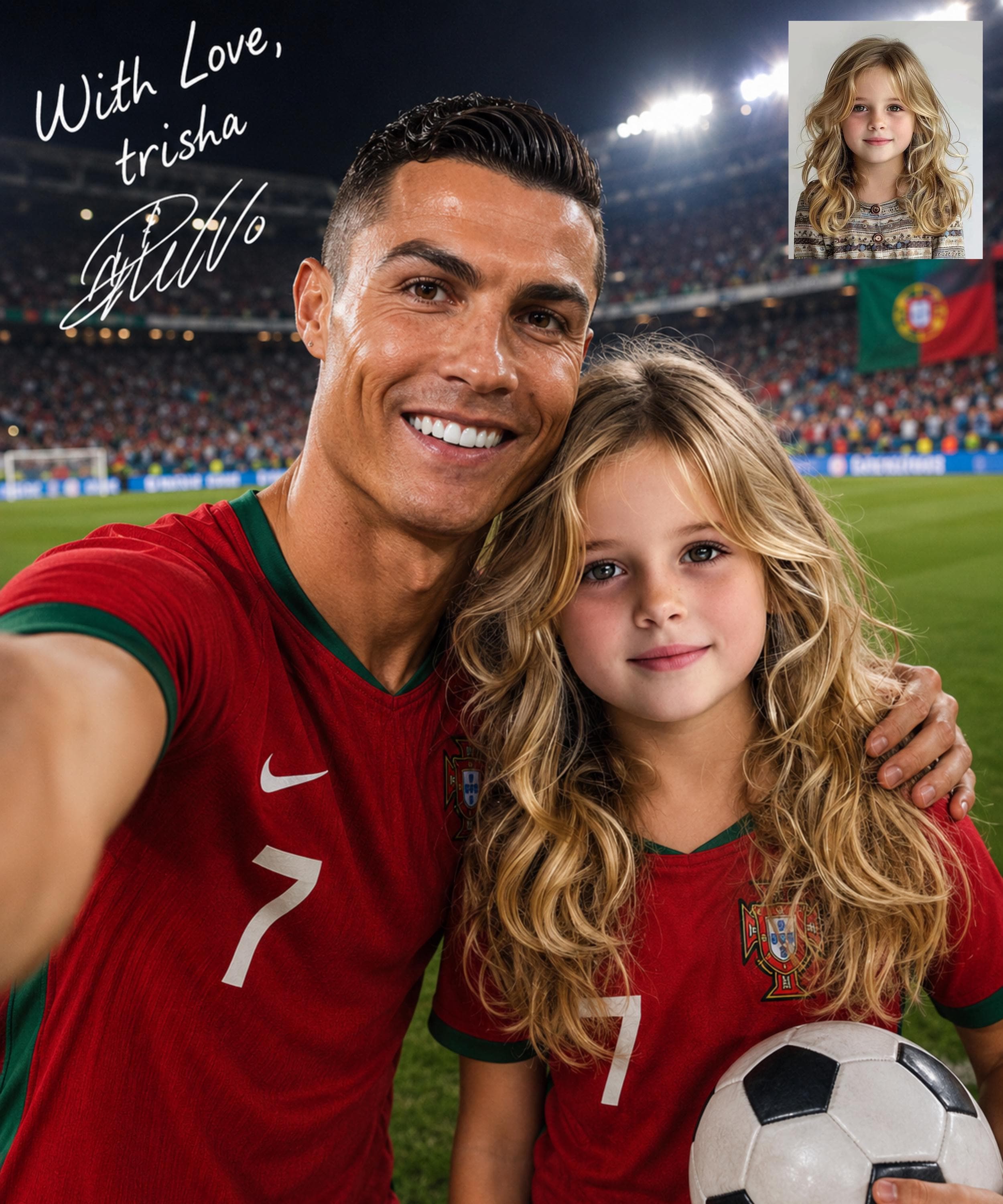 Cristiano ronaldo autographed card - Etsy 日本