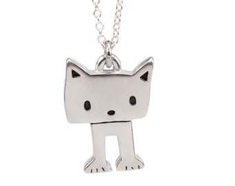 kitten necklace