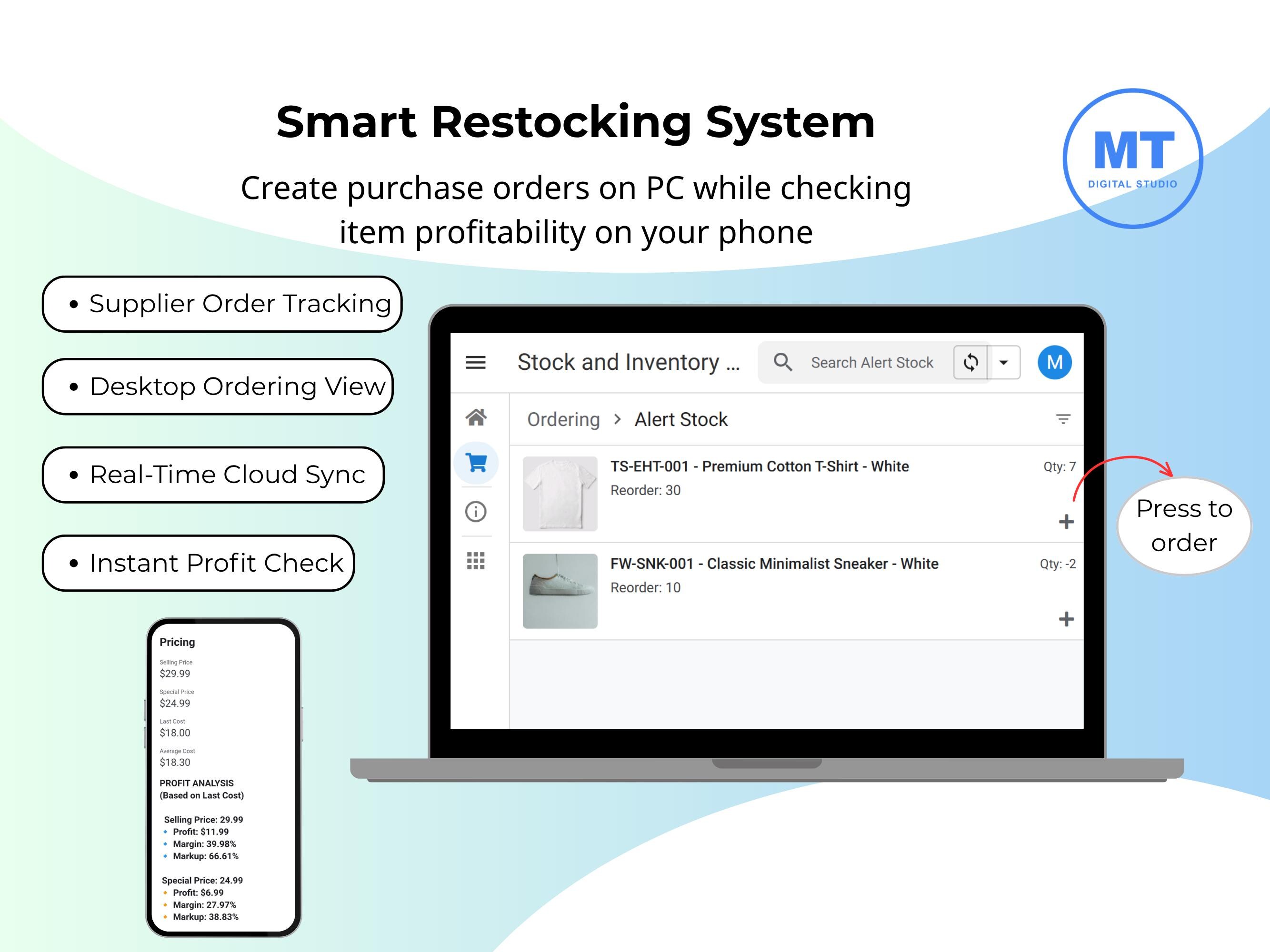 Appsheet Inventory Tracker, Google Sheets Stock System, Small Business ...