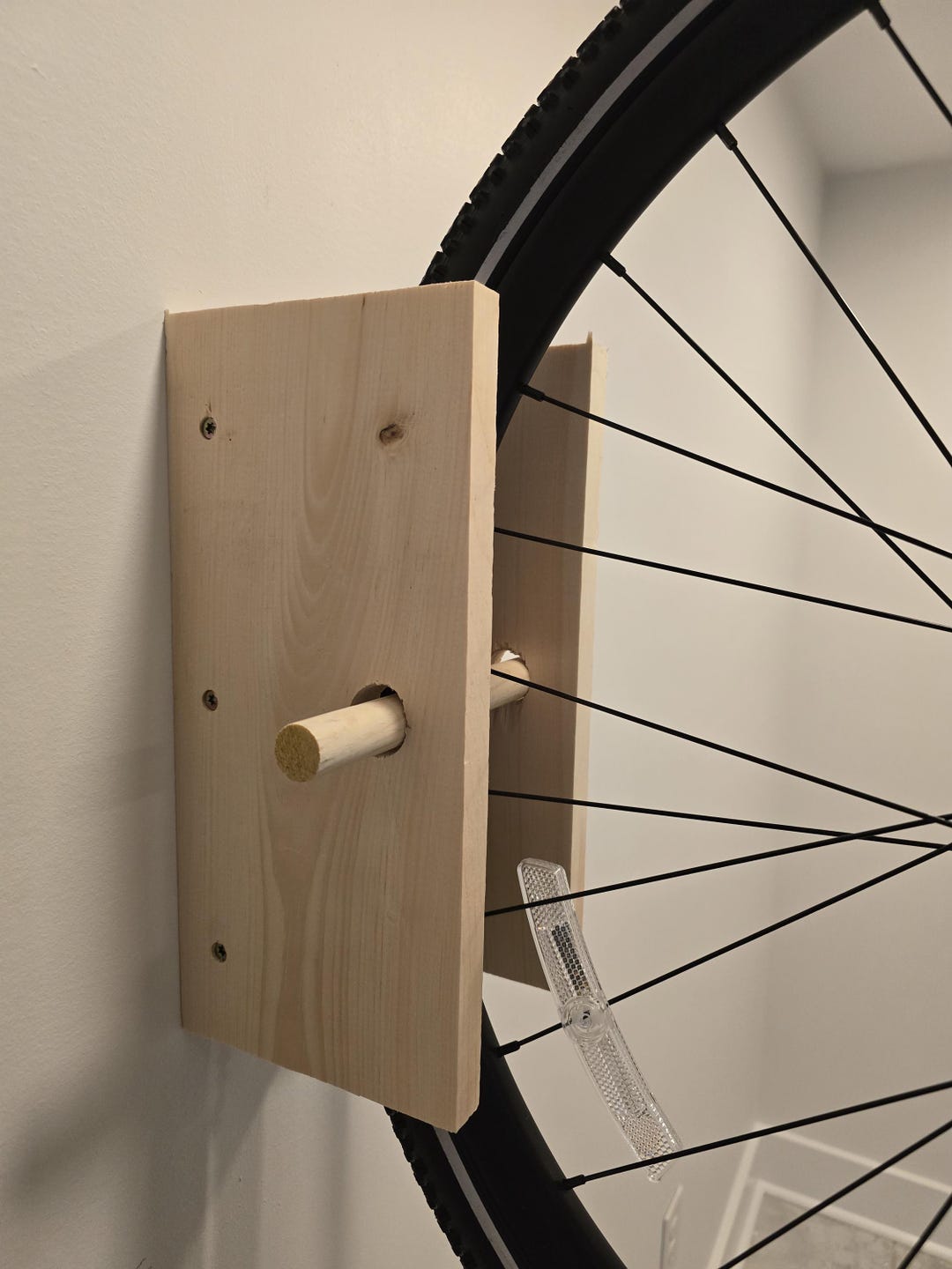 Rustic Bike Rack Wooden Bike Rack - Etsy