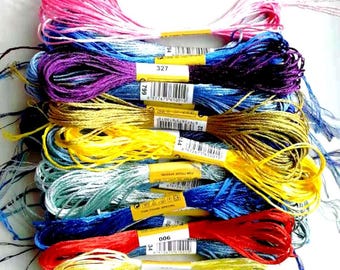 390 stks (10 st elke kleur) zijdedraad kruissteek Borduurgaren Floss Naaien Strengen Craft DIY Armband gevlochten