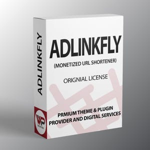AdLinkFly Original License | URL Shortener Script | Lifetime access