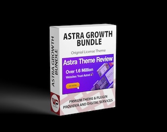 Pakiet Astra Growth – Zestaw narzędzi premium WordPress | Astra Pro + szablony startowe do szybkiego tworzenia witryn | Oryginalna licencja na wiele witryn
