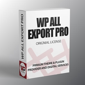Plugin WP All Export Pro: Licencia original para varios sitios web | Actualizaciones y soporte de por vida