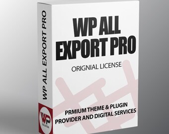 Plugin WP All Export Pro – Licenza originale per più siti web | Aggiornamenti e supporto a vita