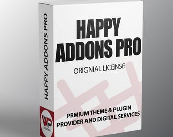 Happy Addons PRO per Elementor | Pacchetto widget premium | Licenza multisito originale a vita