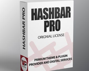 Plugin HashBar PRO per WordPress | Barra di notifiche e call-to-action intelligente | Licenza originale a vita per più siti.