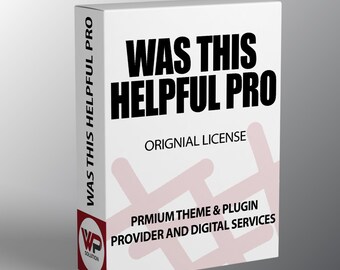 È stato utile? Pro | Licenza originale | Aggiornamenti a vita | Più siti web