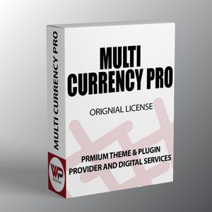 Multi Currency Pro | Licence originale | Mises à jour à vie pour plusieurs sites web