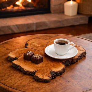 Könnte beinhalten: Ein Set aus drei Keramikbechern mit gesprenkelter, matter Oberfläche. Die Becher sind in Creme-, Hellbraun- und Dunkelbrauntönen gehalten. Jeder Becher hat ein schlichtes Design und einen abgerundeten Henkel.