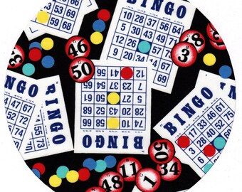 Personalised Bingo Balls Mouse Mat Pad Computer Gaming Gift Her Ladies ST443 