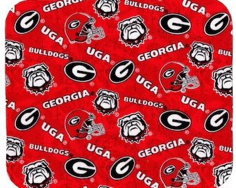 Mouse Pad University of Georgia Bulldogs Fabric Covered Mousepad Mat