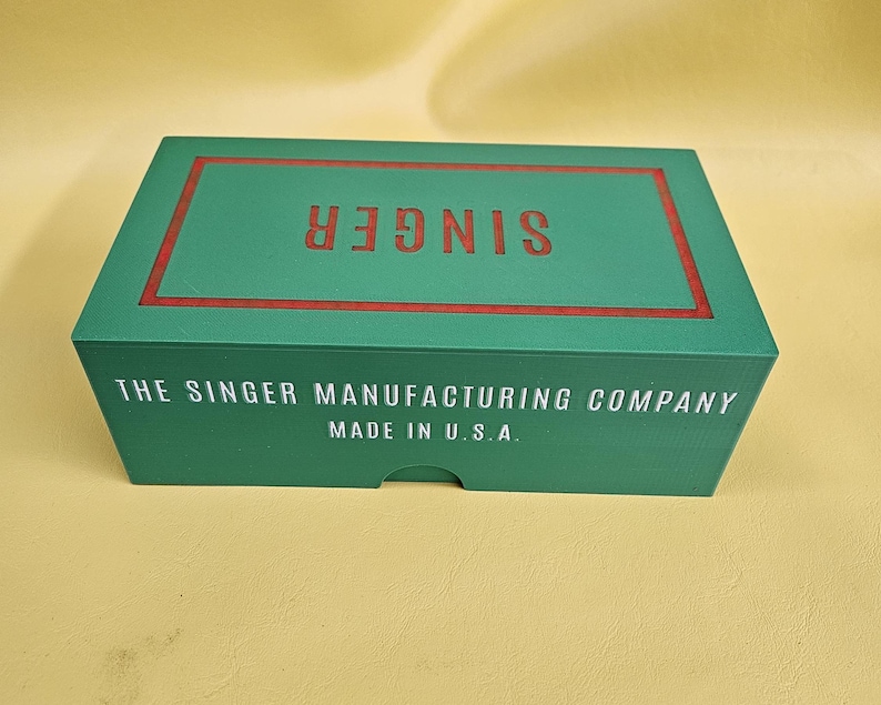 Oversized Replica Singer Sewing Attachment Box for More Organized ...