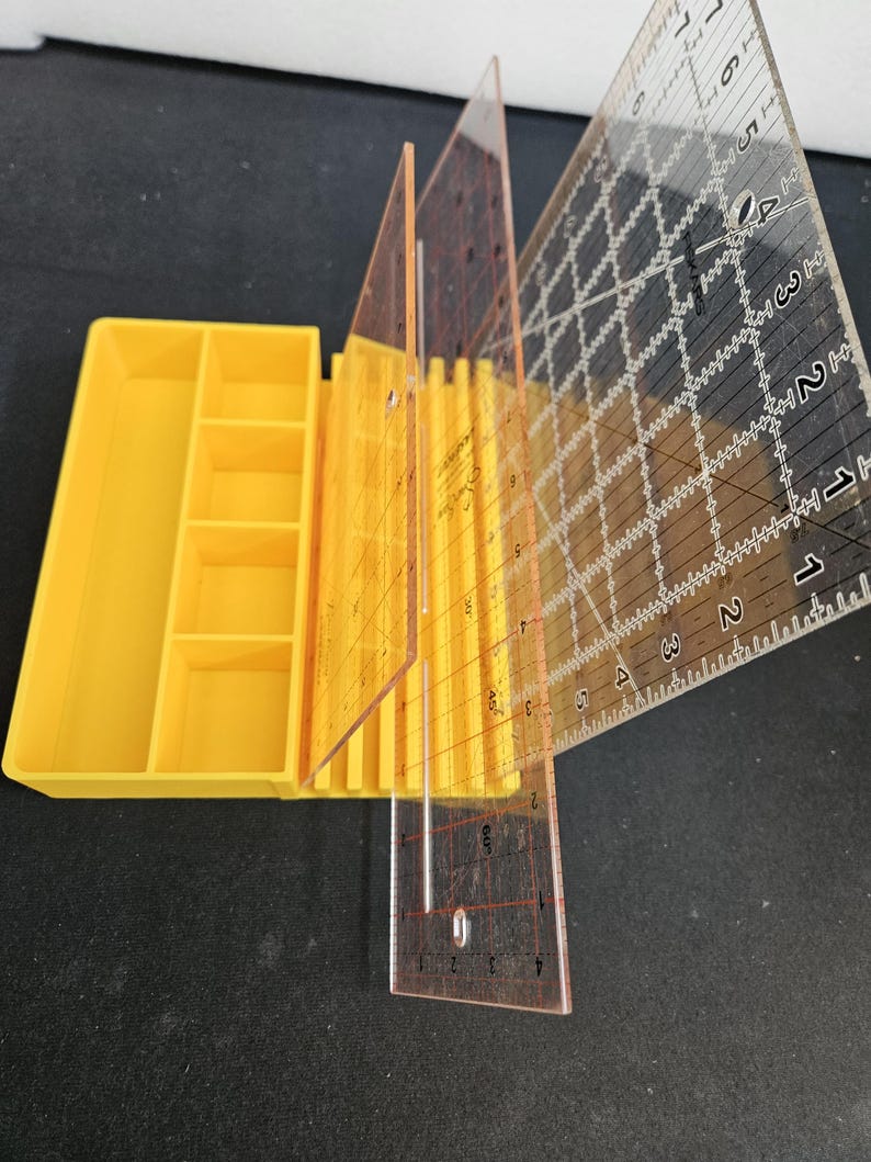 Caddy For Ruler 3D Printed Sewing Caddy – Ruler Stand and Project Organizer - Etsy