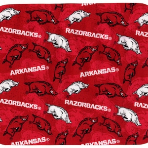 Mouse Pad University of Arkansas Razorbacks Fabric Covered Mousepad Mat