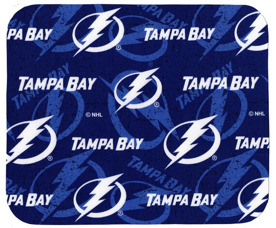 Tampa Bay Lightning Round Fabric Mouse Pad Mat Mice Mousepad