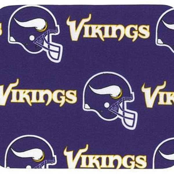 Mouse Pad Minnesota Vikings NFL Fabric Covered Mousepad Mat