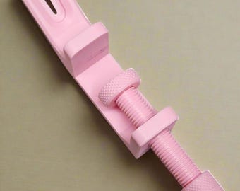3D Printed Zipper Slider Installation Jig with Table Clamp – Sewing Tool