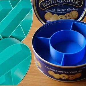 3D Printed Cookie Tin Organizer – Craft & Sewing Storage Tray